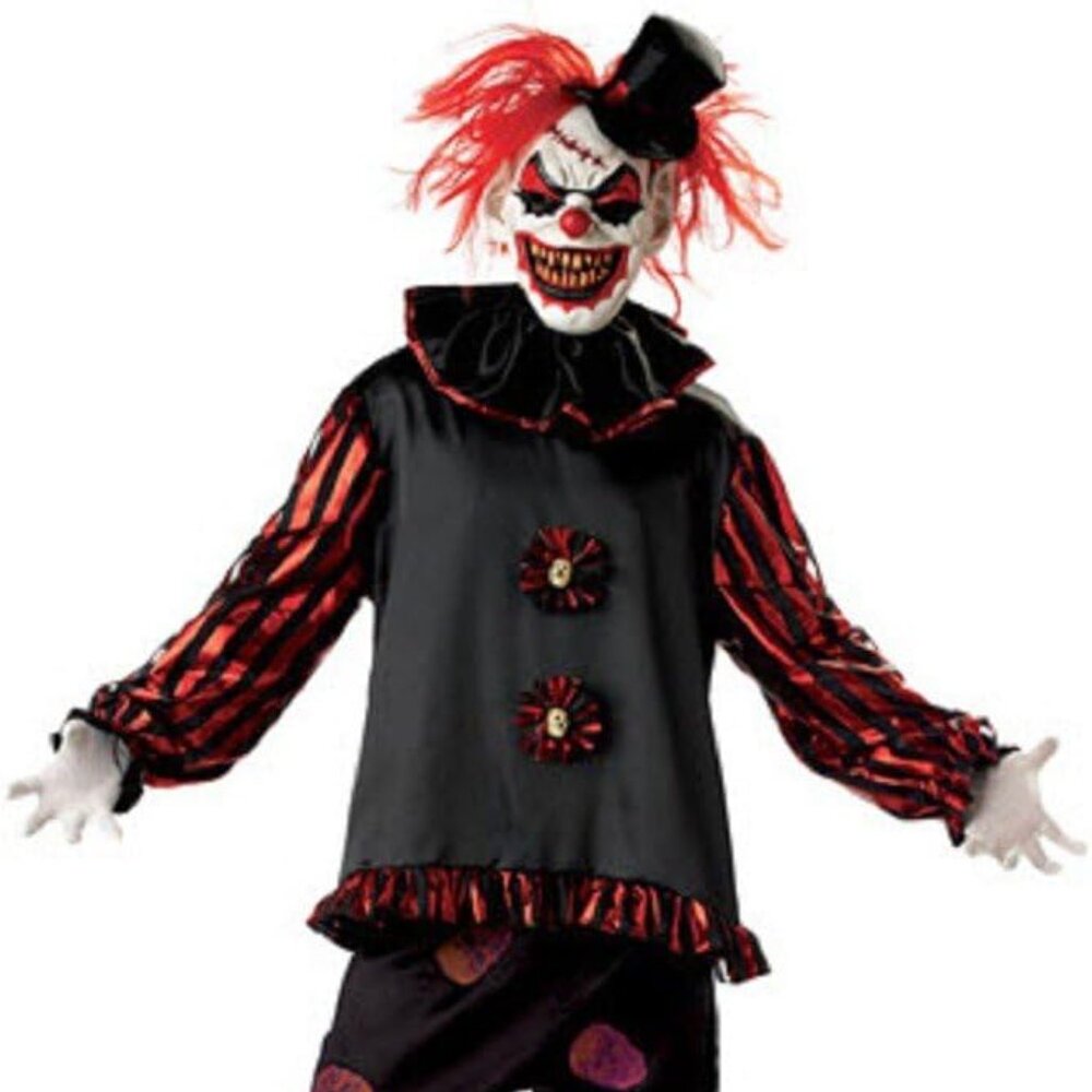 🎪 Carver the Killer Clown Costume (Adult Medium)